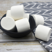 Pure White Japanese marshmallow making net red nougat snowflake crisp baking raw material 500g plus 100g