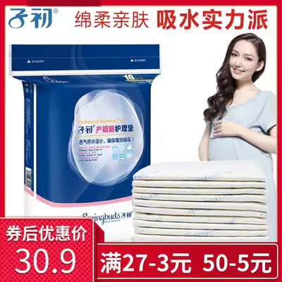 Childhood Placing Maternal Nursing Pad Maternal Disposal Maternal Maternity Pad 10 Tablets