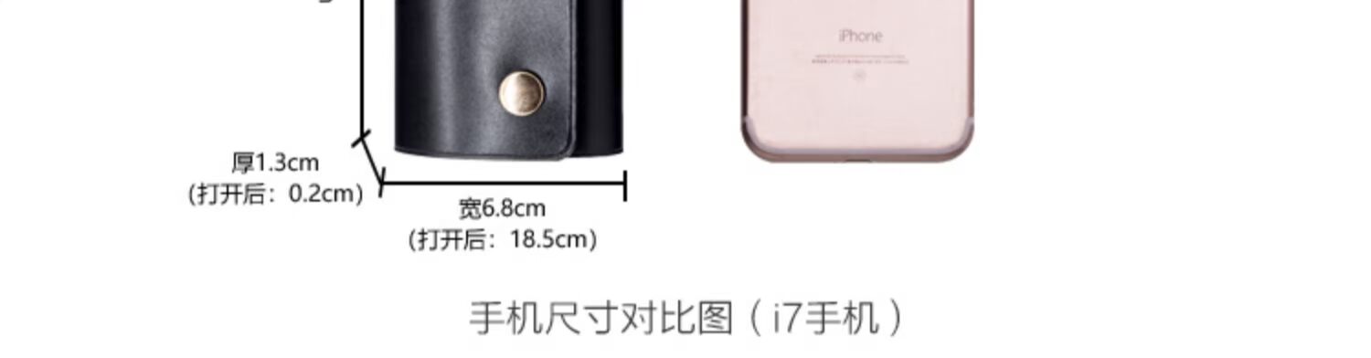 Bốn mùa Ý da rám nắng tối giản túi khóa handmade túi da handmade túi đơn giản mẫu đôi phổ quát - Trường hợp chính móc khóa ví tiền