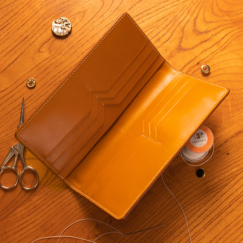 Wayback Japanese New Year Horse Leather Long Wallet Light Luxury Clutch Handmade Genuine Leather Wallet Niche Design Wayback Japanese New Year Horse Leather Long Wallet Light Luxury Clutch Handmade Genuine Leather Wallet Niche Design