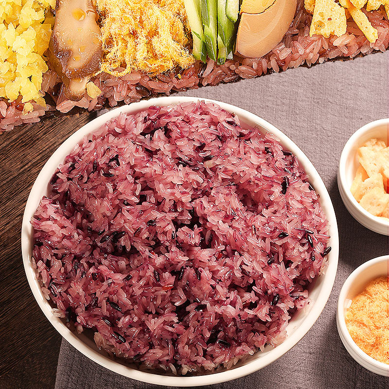 Taiwan rice ball special rice Imported blood glutinous rice from Thailand Mix N multi sushi stick rice people passing rice ball material