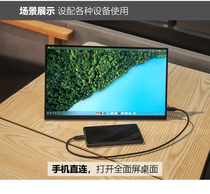 GoBigger15 6 inch portable display mobile phone external screen ZB156T mobile phone TNT touch Typec3 1
