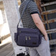 2021 ໃໝ່ ກະເປົາຜູ້ຊາຍ Multifunctional Multi-Pocket Casual Bag Canvas Large Capacity Briefcase Single Shoulder Crossbody Men's Bag