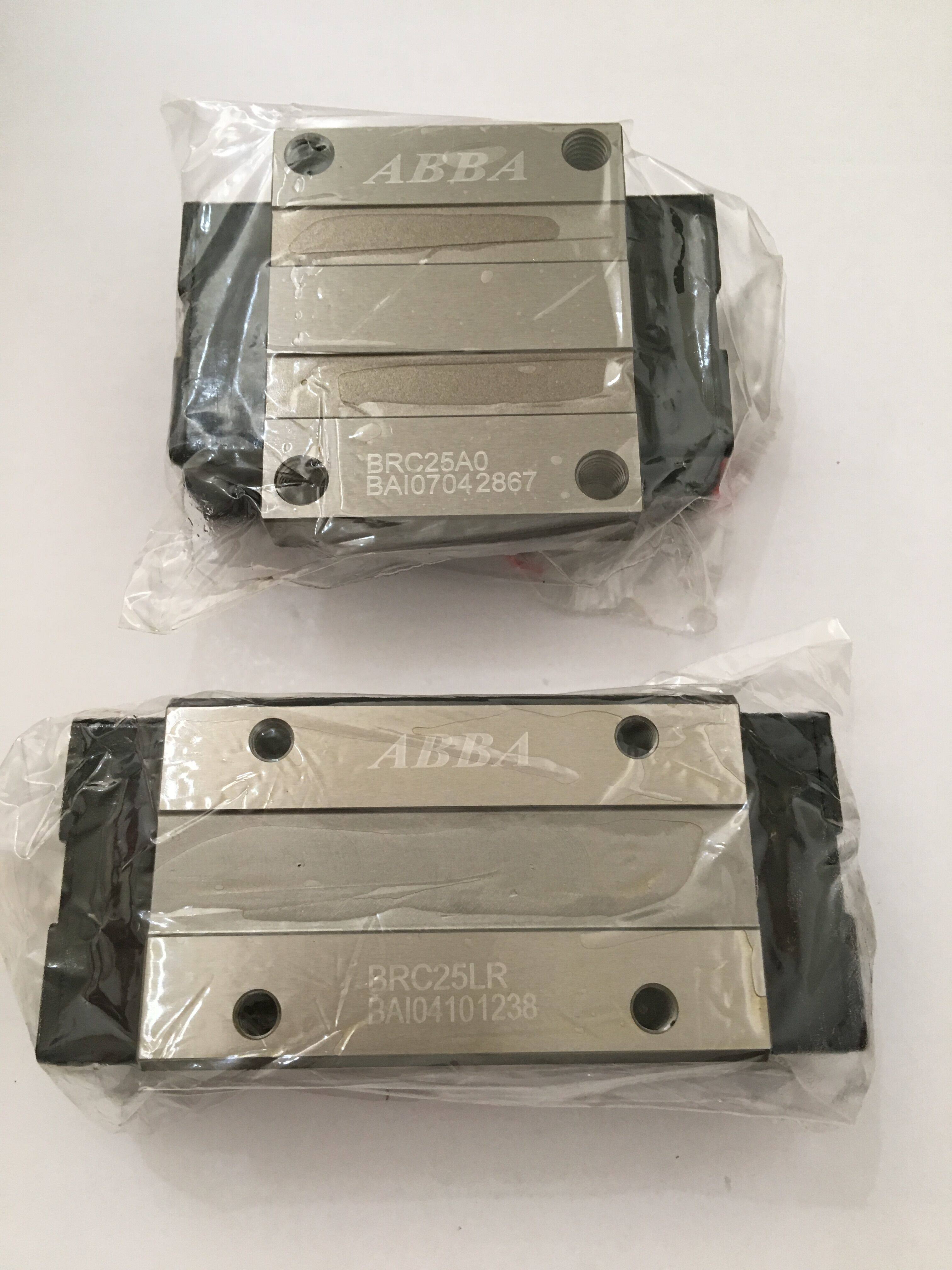 Taiwan ABBA linear guide slider BRD BRC15U0 20LR 25RO 30A0 35LA 45SU LU