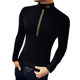 Autumn and winter clothes plus velvet thickened t-shirt men's long-sleeved top trendy ins slim fit inside warm guard clothes high-necked bottoming shirt