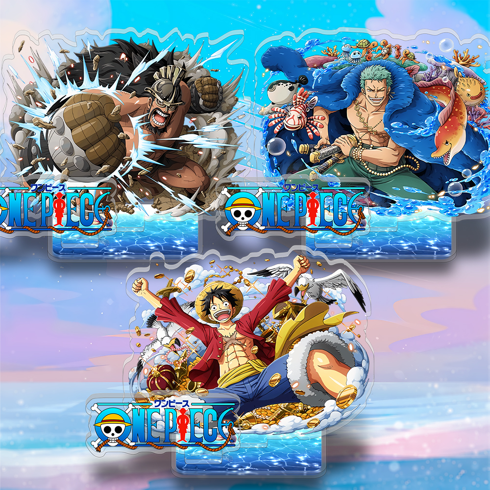 One Piece peripheral vertical brand acrylic chassis ornaments