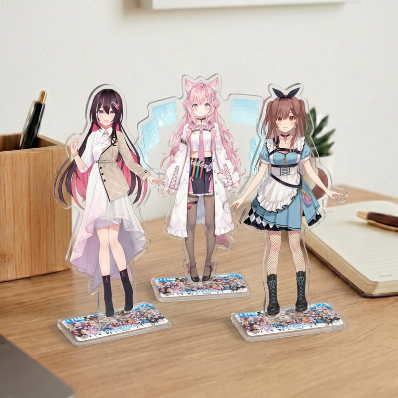 Hololive Merchandise A1-100 Character Standee Acrylic 15cm Gift for Best Friend Birthday Decoration