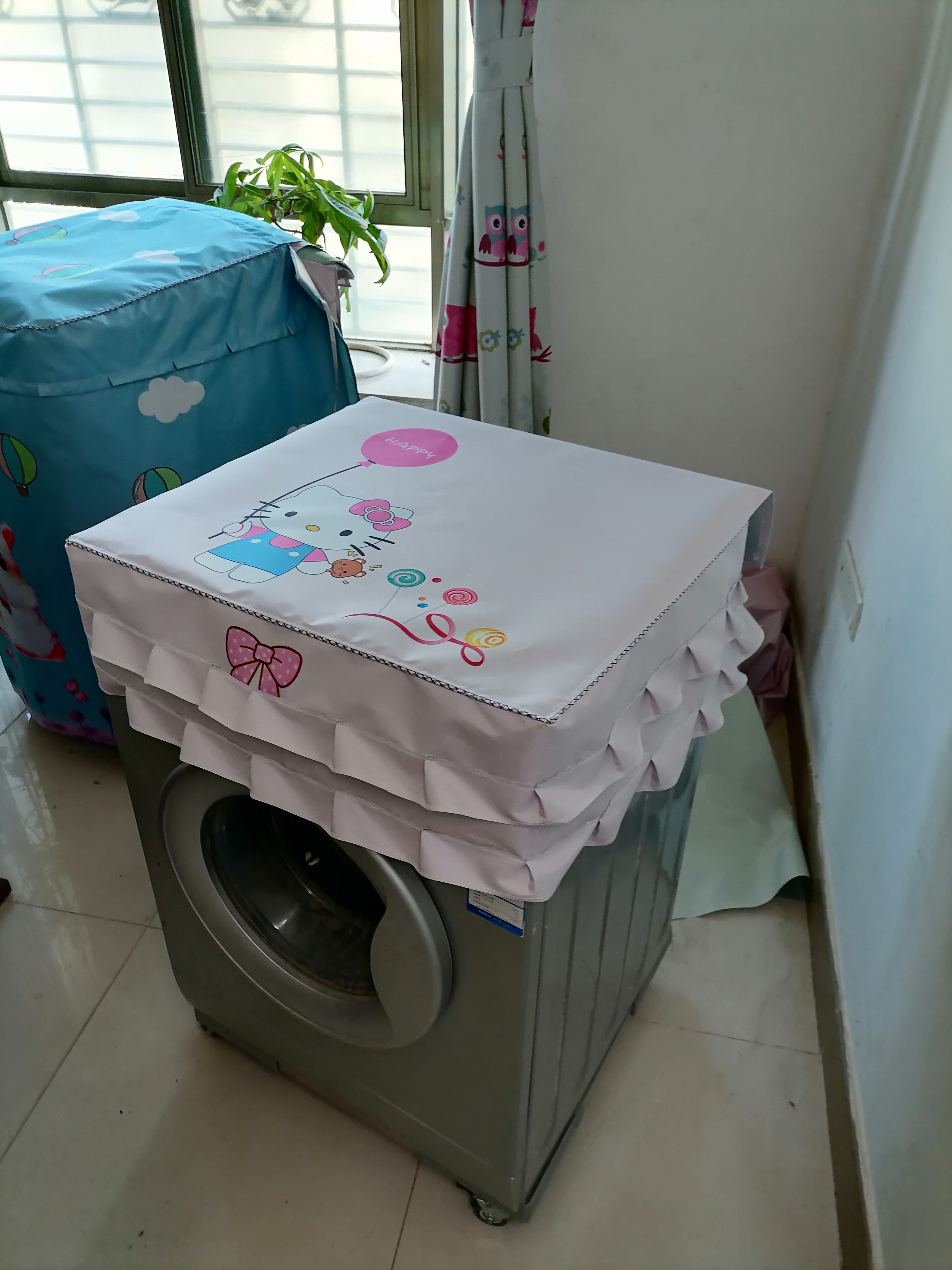 Strengthening waterproof new thin washing machine cover roller cover wave wheel fully automatic straight cylinder open with anti-purple waterproof sunscreen-Taobao