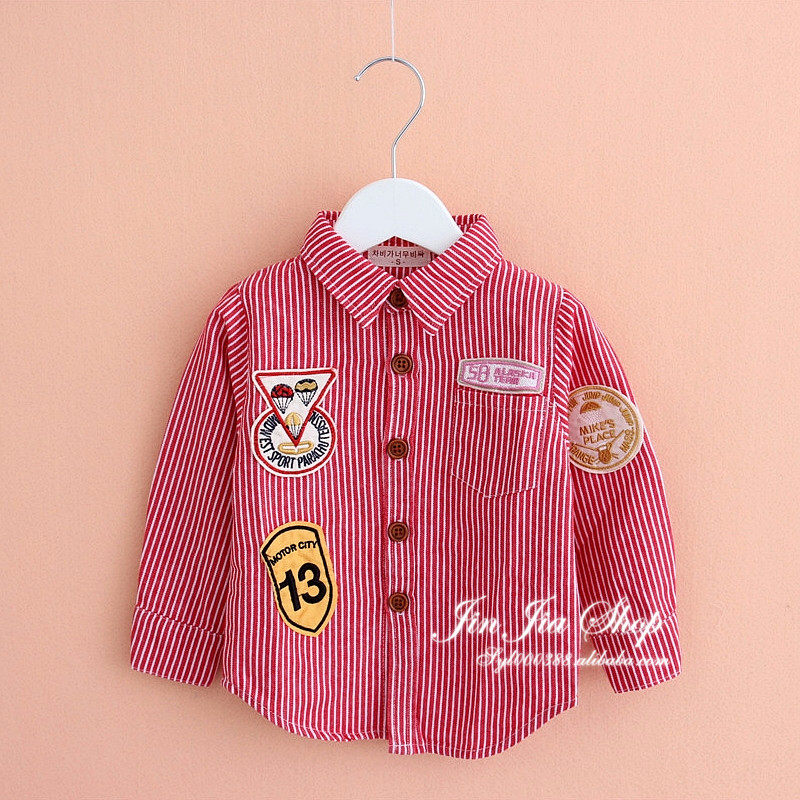 Chemise garcon à manche longue - Ref 2078275 Image 22