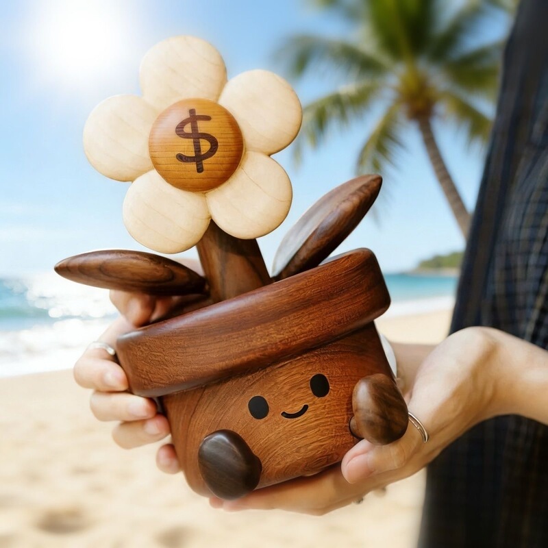 Happy Little Flower Solid Wood Money Tree Desk Car Home Fragrance Diffuser Emotional Healing Gift for Girls Happy Little Flower Solid Wood Money Tree Desk Car Home Fragrance Diffuser Emotional Healing Gift for Girls