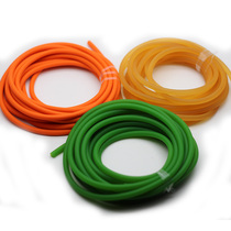 10m 6mm solid thickened rubber band High elastic fishing missed rope Super tensile shrinkage fishing gear latex tube