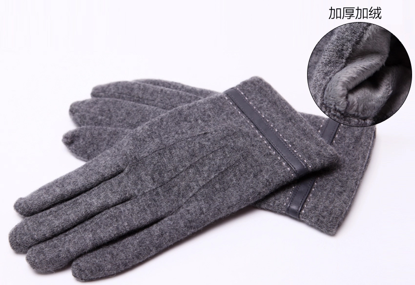 Gants pour homme      en Laine Cachemire - Ref 2782437 Image 67