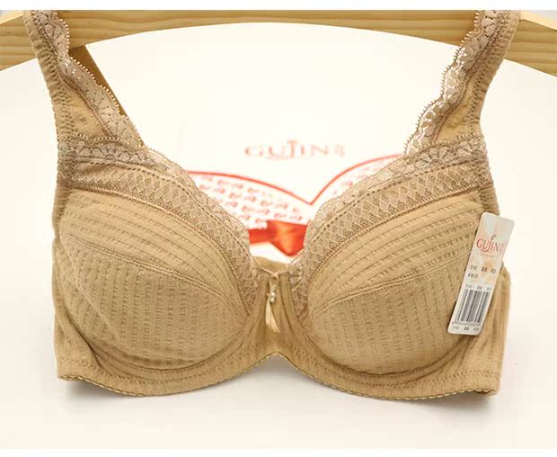 Áo ngực cổ xưa và hiện đại quầy cotton đích thực với vành không có bọt biển áo ngực cotton thoải mái đồ lót thể thao thoáng khí quần áo nữ đẹp