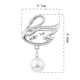Màu đỏ ròng phong cách nóng bỏng phong cách Hàn Quốc thời trang ngọc trai rhinestone trâm cài đơn giản và linh hoạt phụ kiện nơ thắt nơ - Trâm cài