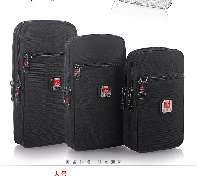 2019 đích thực mới thể thao và giải trí đai vành đai đa chức năng 5,5 inch 6,5 inch 7 inch đeo đai điện thoại di động - Túi điện thoại cặp đeo chéo