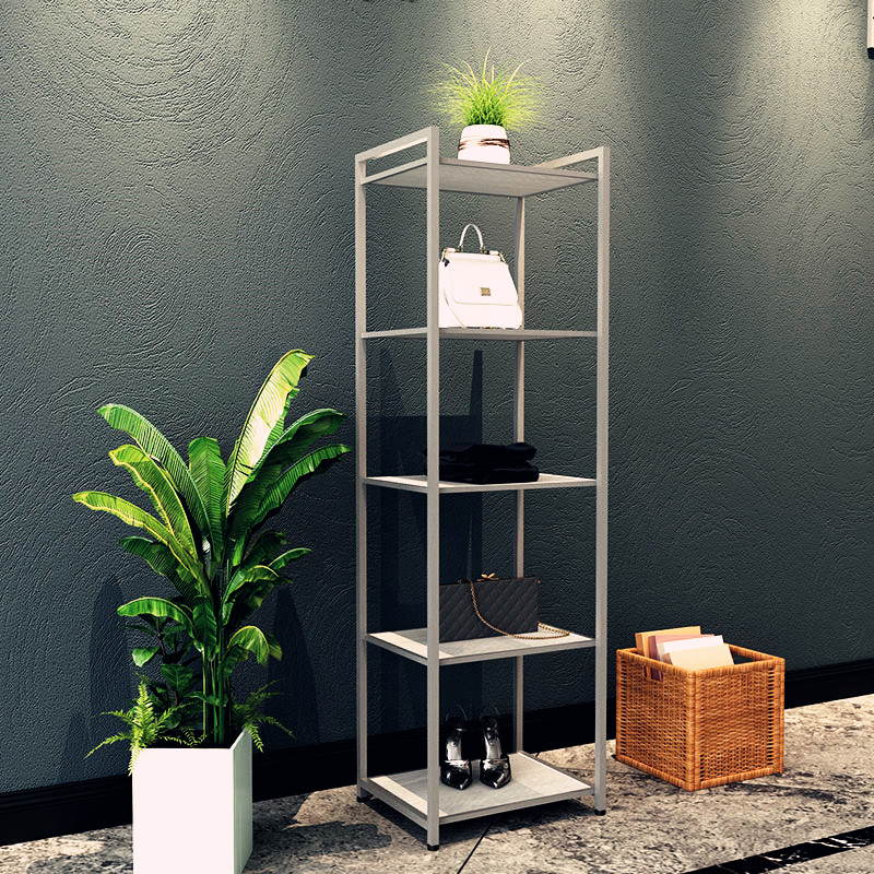 Clothing store window shoe rack display rack multi-layer bag wrought iron rack middle island floor type combination display rack