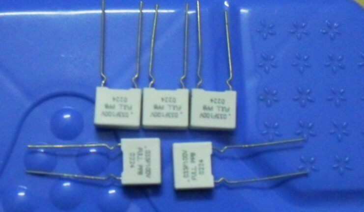 Taiwan-made Fulltronic0 033uf 100V (33nf 33000pf 333)Thin film capacitor spot