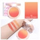 Gradient Blush Judydoll Orange Rouge Trang điểm màu nude Cực khoái nổi bật Cô gái da trắng tự nhiên Orange Orange Sunset