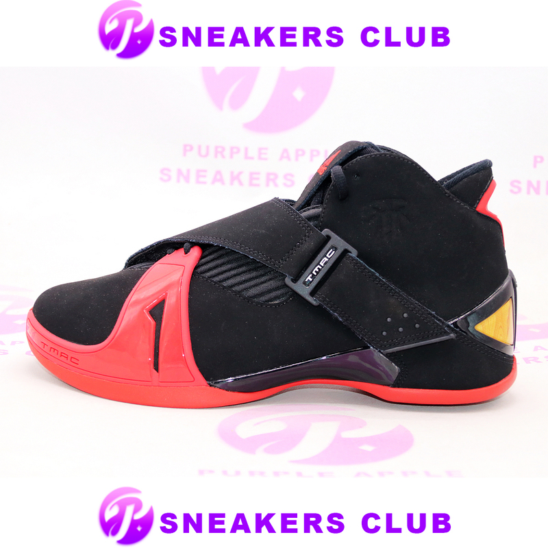 Adidas T-Mac 5 Sample 22Retro Mcgrady 5 Black Red Tmac5 Home Edition 825059