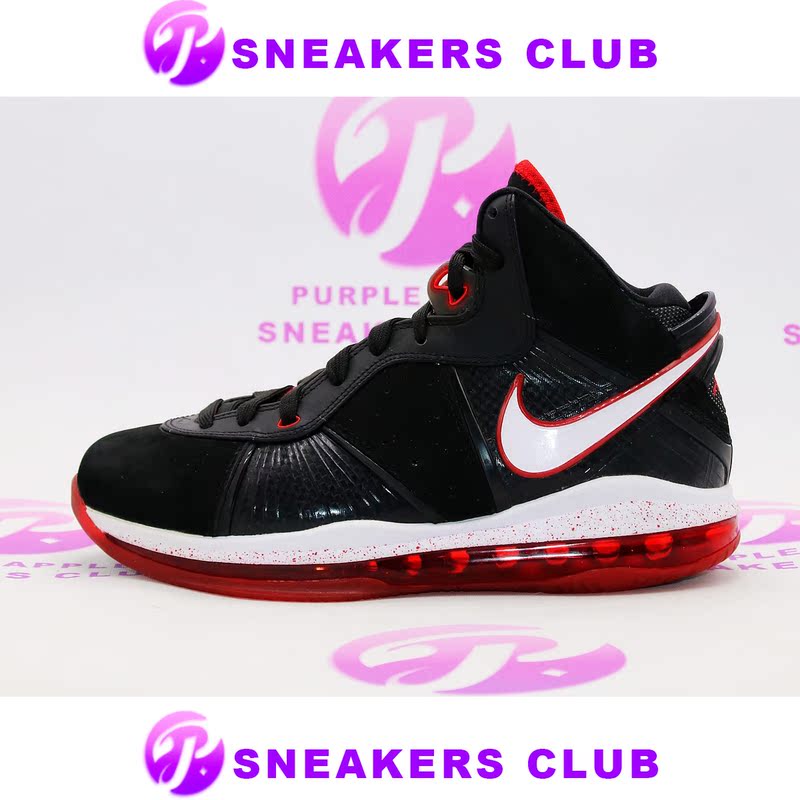 Nike Lebron 8 Black Red Lebron 8 Original Color Lbj8 Advertising Color 417098-002