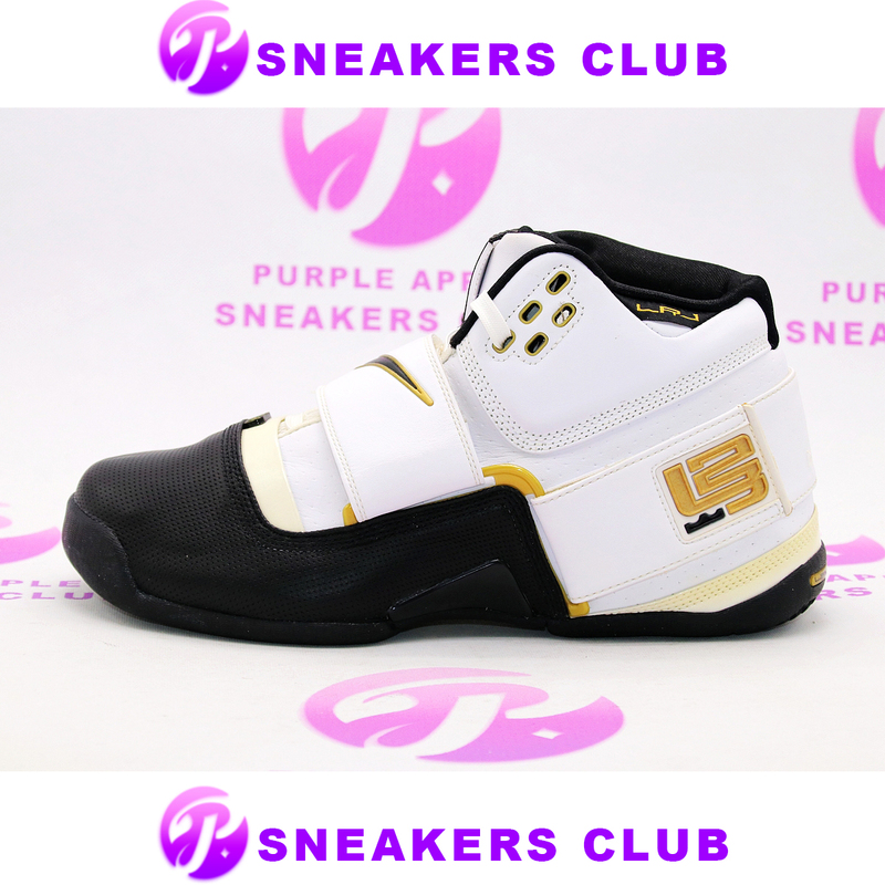 Nike Zoom Soldier 1 Black and White Gold Lebron Warrior 1 Original 316781-102