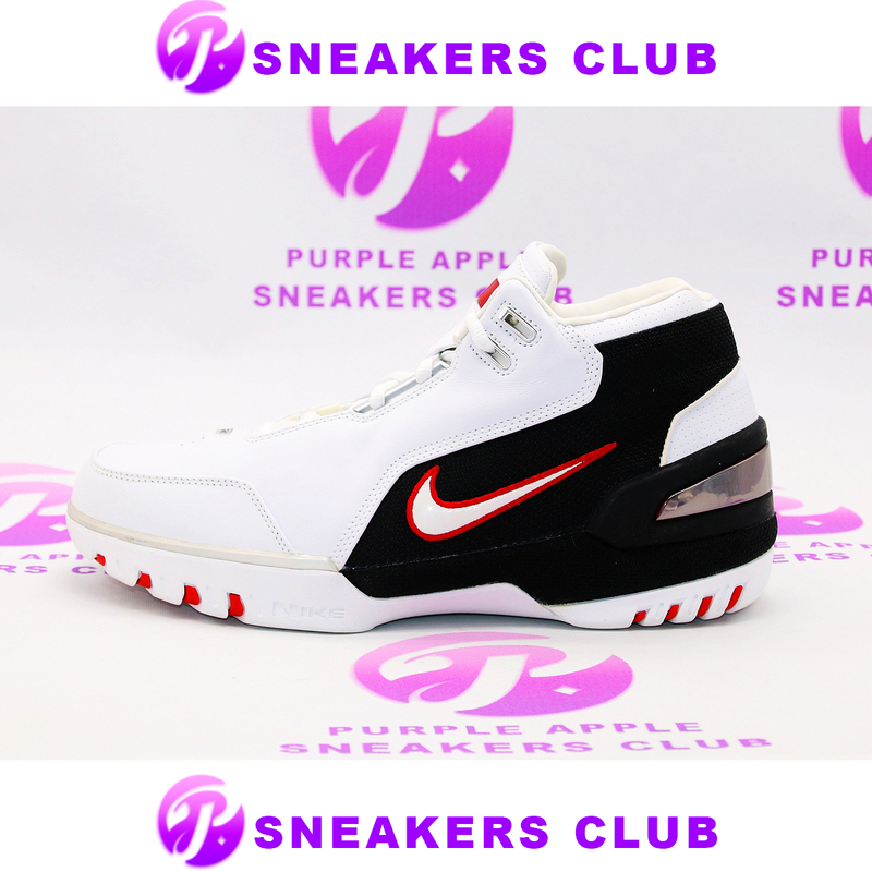 Nike Zoom Generation Original Color Black and White Lbj 1 Lebron 1 First Edition 308214-111 Nike Zoom Generation Original Color Black and White Lbj 1 Lebron 1 First Edition 308214-111