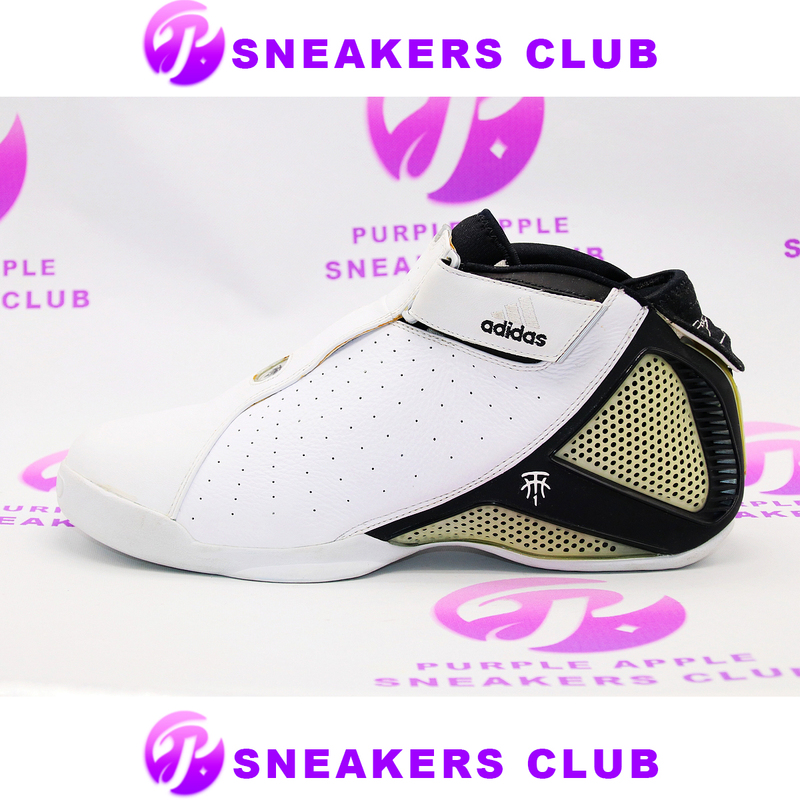 Adidas T-Mac 4 Og Mcgrady 4 Rockets Home White and Black Tmac 4 Original Edition 547332