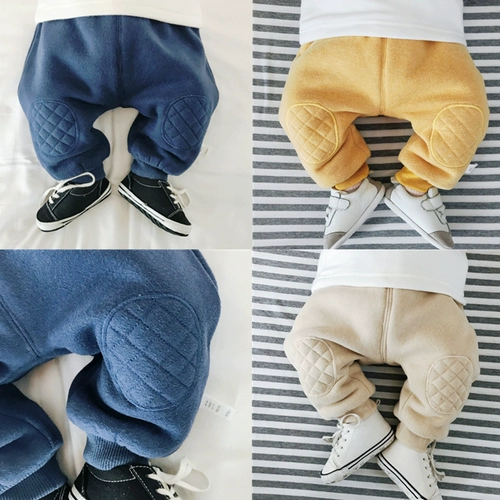 Детские зимние утепленные удерживающие тепло штаны, 0-1-2 лет