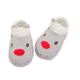 Детская демисезонная нескользящая обувь подходит для мужчин и женщин для девочек для новорожденных, 0-1 лет, мягкая подошва, 3-6-9 мес.