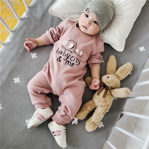 Детский осенний эластичный лонгслив для новорожденных для выхода на улицу, 0-3-6-9-12 мес.