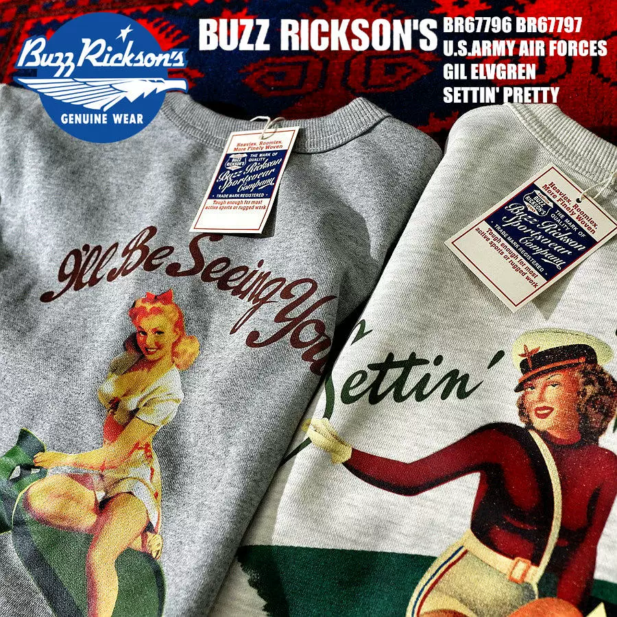 Бесплатная доставка! Нет в наличии две толстовки в стиле Weaver Sweatshirts от Buzz Rickson's Lucky God