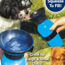 500ML dog pet portable drinking water bottle