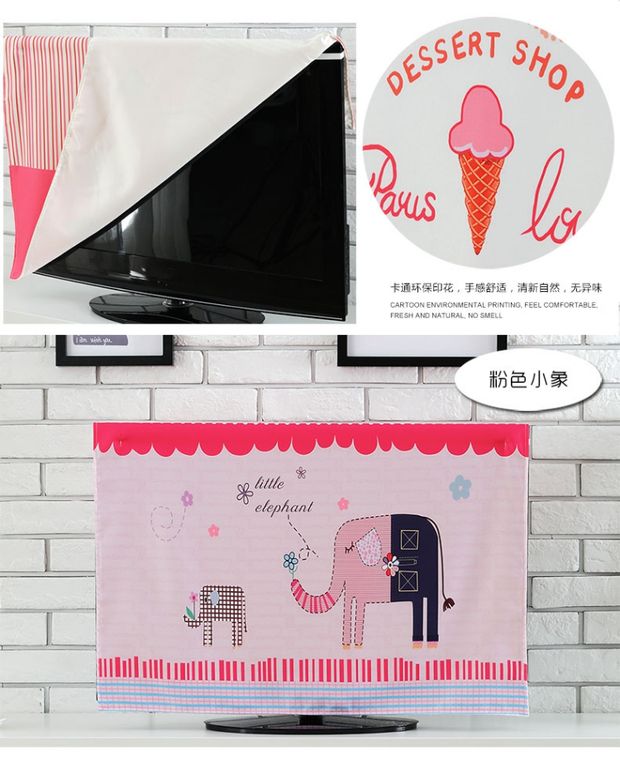 Bụi bìa phòng tivi nhà sống 65-inch 60-inch vải LCD 55 inch đơn giản hiện đại bảo vệ từ xa - Bảo vệ bụi bọc máy giặt cửa ngang 9kg