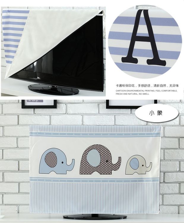 Bụi bìa phòng tivi nhà sống 65-inch 60-inch vải LCD 55 inch đơn giản hiện đại bảo vệ từ xa - Bảo vệ bụi bọc máy giặt cửa ngang 9kg