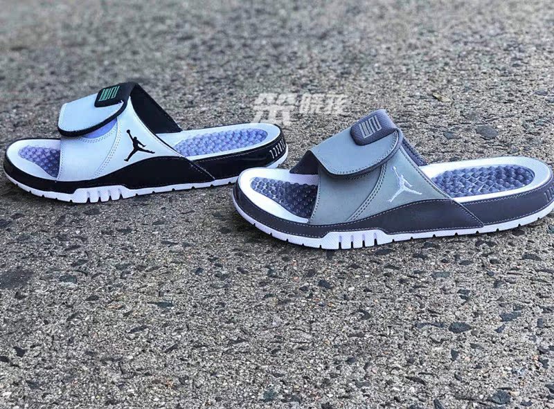 Air Jordan 11 Hydro AJ11 North Carolina Dép thể thao màu xanh đen AA1336-001-117 dép tông