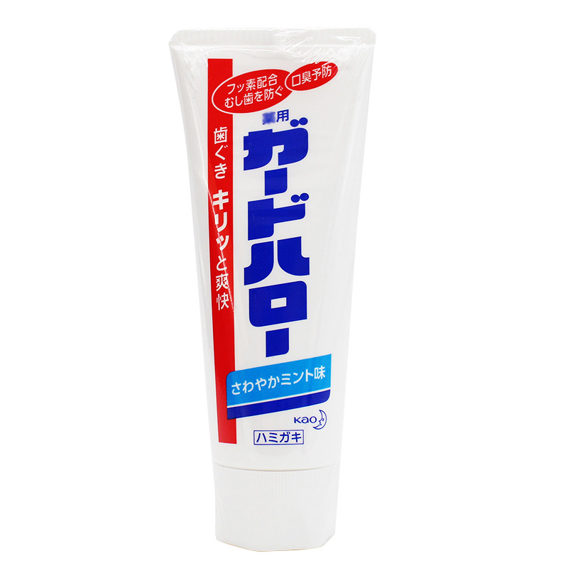 Japan imports Kao anti-moth whitening toothpaste to remove bad breath periodontitis tartar 165g fresh breath