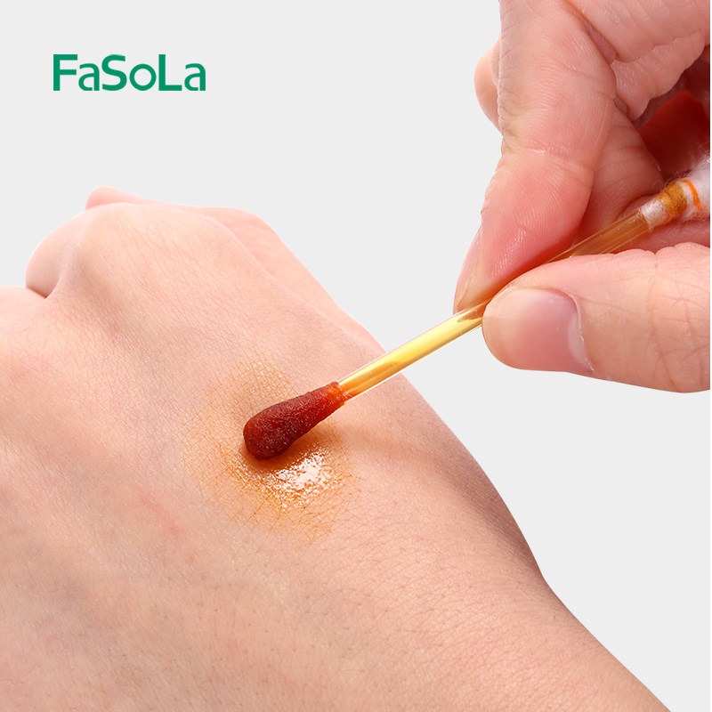 Disinfecting cotton swabs travel portable packaging disposable alcohol double-head portable travel independent packaging iodophor cotton swabs