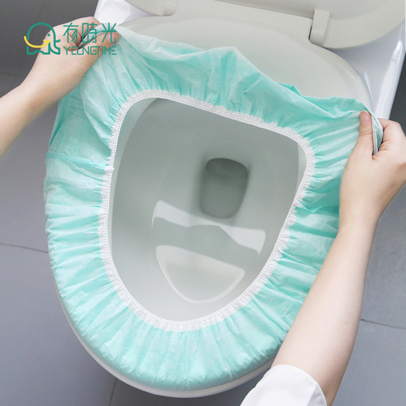 10 slices disposable toilet cover double toilet cushion Dirty Travel Supplies Pregnant Woman Maternity hospitalisation Travel thick