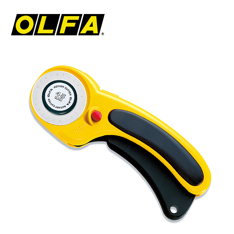 Original dress Japanese OLFA round hob safety rotary cutting knife sewing knife hob RTY-2 DX knife