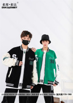 Dokudobi boy CUHK Scout jacket 2022 Fashion Chaogue Pop children casual cardiovert baseball clothes