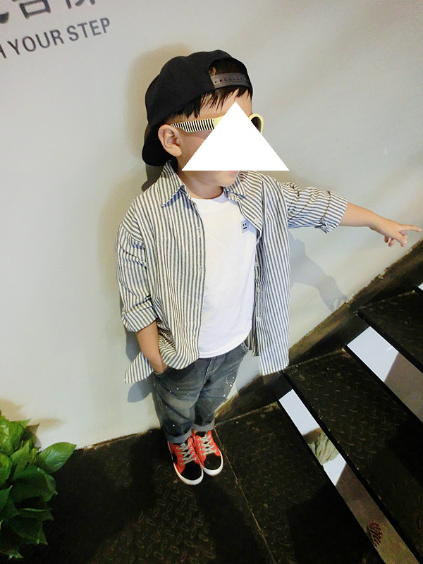 Chemise enfant à manche longue - Ref 2083261 Image 19