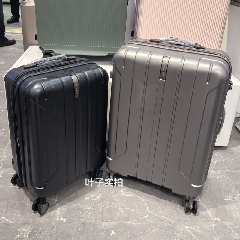 Samsonite Trolley Case Ay8 Expandable Suitcase Business Travel Suitcase Boarding Suitcase
