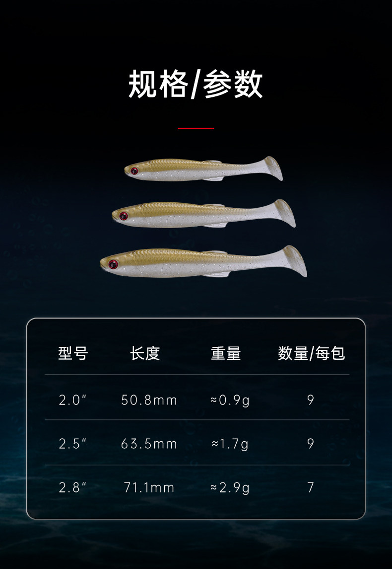 товар из китая 飞蚂蚁浮水t尾胖真鱼软饵路亚假饵倒钓黑坑鲈鱼饵 Fishant