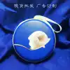 Cartoon cute headset bag printed LOGO double-sided color printing custom advertising coin purse tinplate coin box