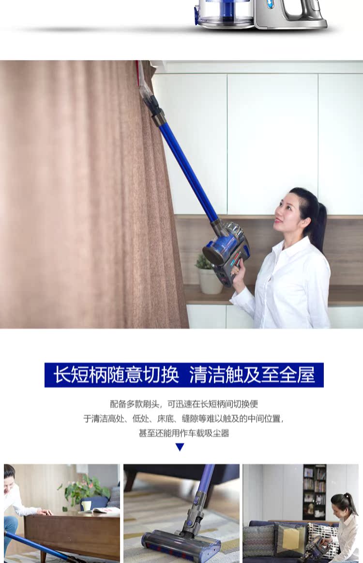 máy hút bụi dienmayxanh Máy hút bụi không dây sạc nhỏ gia đình Avino A219 Pro của Đức - Máy hút bụi nên mua máy hút bụi loại nào