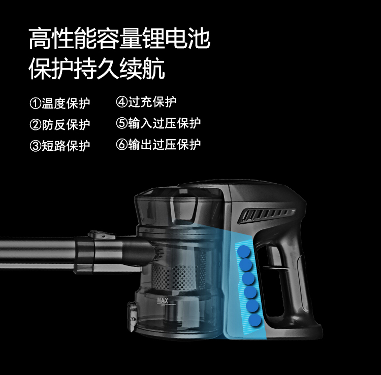 Đức Avino A219 máy hút bụi nhỏ không dây có thể sạc lại xe gia đình không dây cầm tay mite im lặng - Máy hút bụi robot hút bụi xiaomi