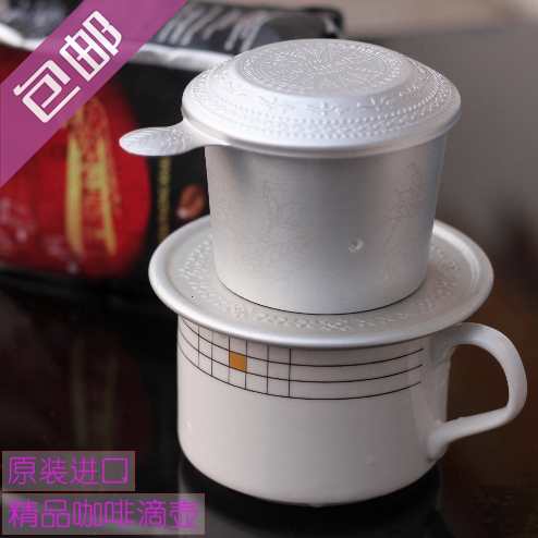 Vietnamese Pot Drop Drip Pot Handmade Aluminum Coffee Filter Punch Cup Drip Filter Cup Coffee Machine