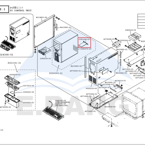 Noritsu Nuoris Color Dercansion Puct Poard QSS 32/33 Карта передачи изображений J391048/J391266