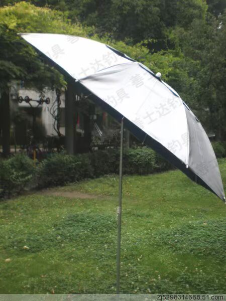 Thiết bị câu cá Hengda Tianhao cần câu bằng nhôm dày 2 mét uốn cong một chiều chống tia UV nón câu cá