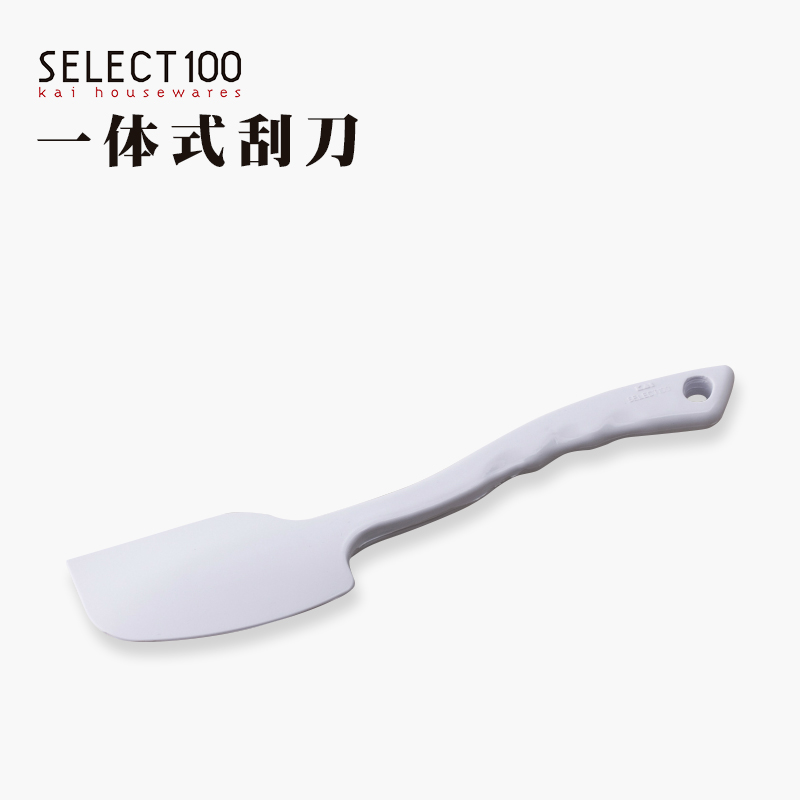 KAI Beiyin SELECT100 integrated steel core silicone cream scraper shovel high temperature resistant imported from Japan